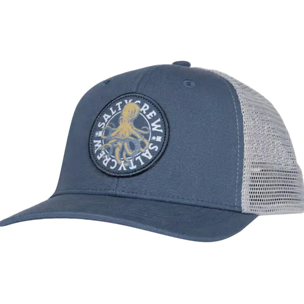Casquette Salty Crew Tentacles Boys Retro Trucker Slate