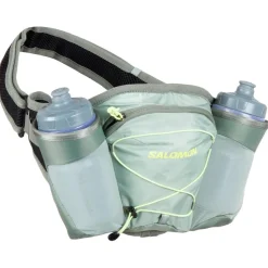 Ceinture Running Salomon Cross Belt 2 Bottles Green Milieu Agave Green Sharp Green