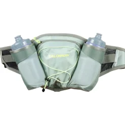 Ceinture Running Salomon Cross Belt 2 Bottles Green Milieu Agave Green Sharp Green