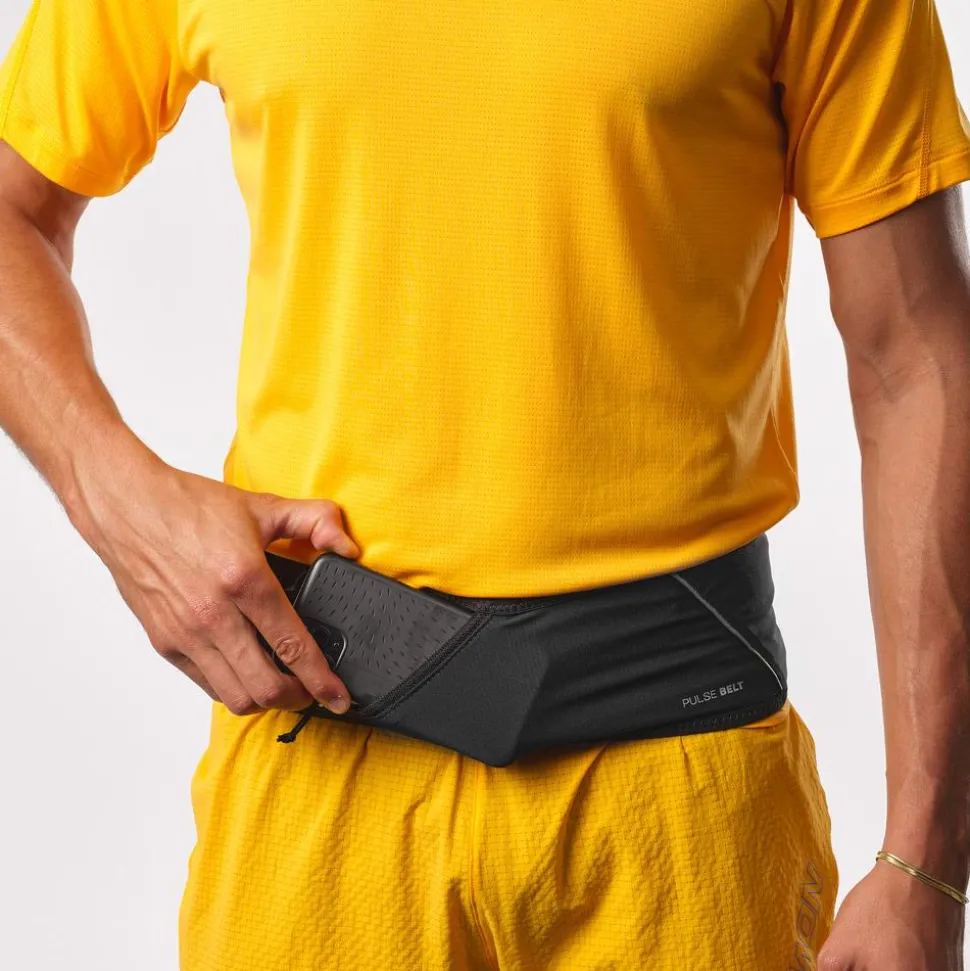 Ceinture Running Salomon Pulse Belt Black