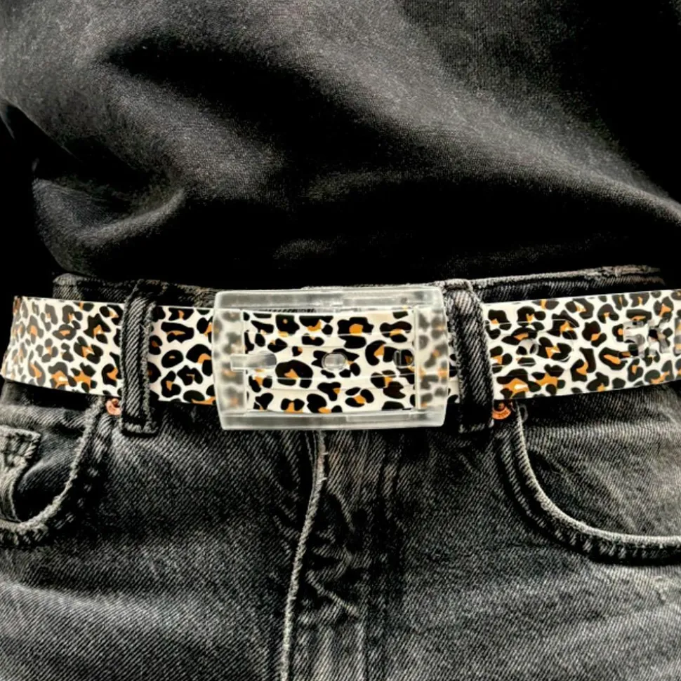 Ceinture Skimp Wild Collection Panthère Blanche