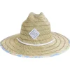 Chapeau Hurley Women Diamond Straw Hat Canvas
