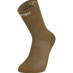 Chaussettes Bv Sport Double Gr Socks High Lyocell Beige