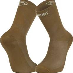 Chaussettes Bv Sport Double Gr Socks High Lyocell Beige