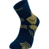 Chaussettes Bv Sport Gr Trek Socks Mid Lyocell Navy Kaki