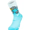 Chaussettes Bv Sport Trail Socks Ultra High Collector Blue Lagoon