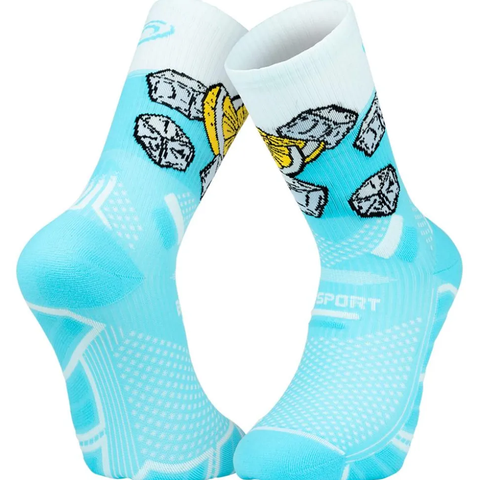 Chaussettes Bv Sport Trail Socks Ultra High Collector Blue Lagoon