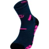 Chaussettes Bv Sport Trail Socks Ultra Mid Bleu Rose