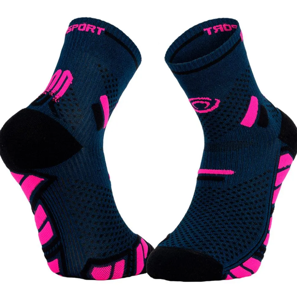 Chaussettes Bv Sport Trail Socks Ultra Mid Bleu Rose