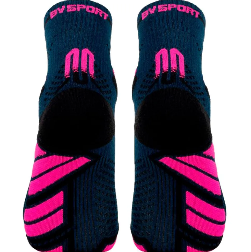Chaussettes Bv Sport Trail Socks Ultra Mid Bleu Rose