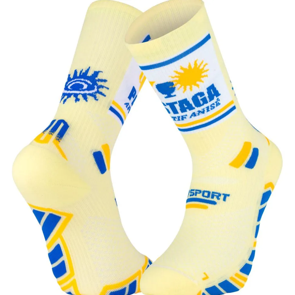 Chaussettes Bv Sport Trail Socks Ultra High Collector Pastaga
