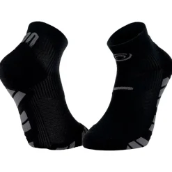 Chaussettes Bv Sport Trail Socks Ultra Low Noir Gris