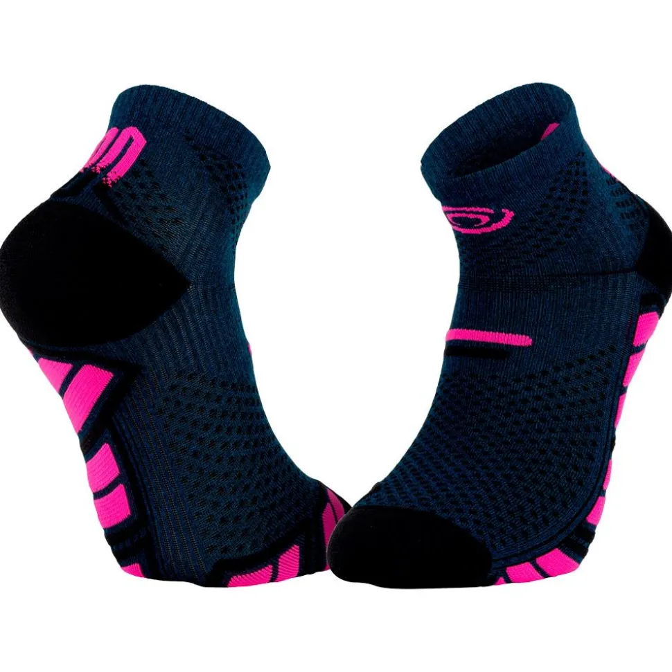 Chaussettes Bv Sport Trail Socks Ultra Low Marine Rose