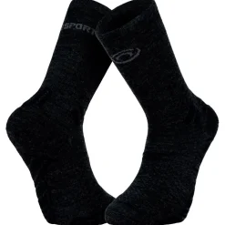 Chaussettes Bv Sport Trail Socks Ultra High Merino Anthracite