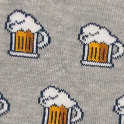 Chaussettes Cabaia Men's Socks Classic Léopold & Zoé (Grey)