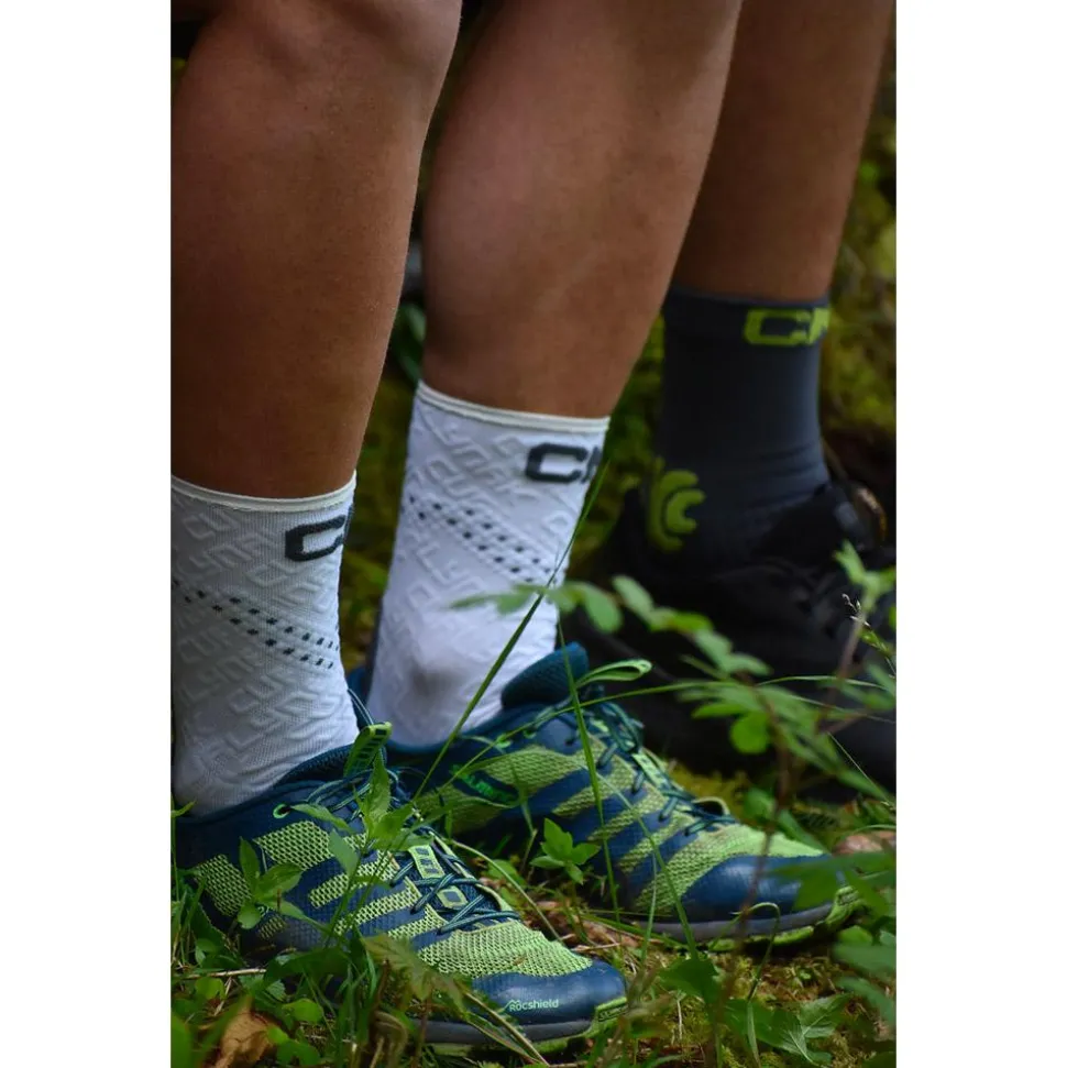 Chaussettes Curlynak Run Stab Blanc