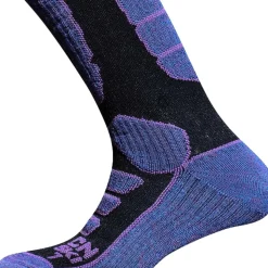 Chaussettes Curlynak Ski Comfort Women Noir Violet