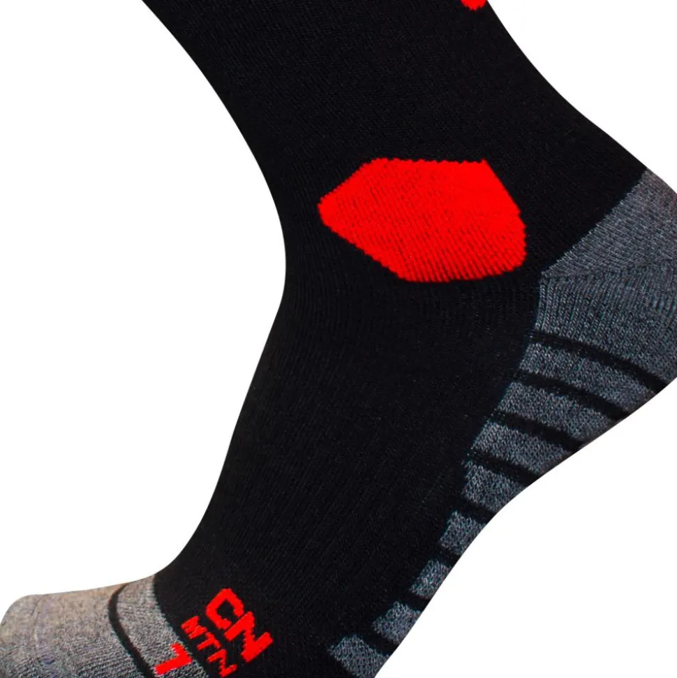 Chaussettes Curlynak Ski Merino Gris