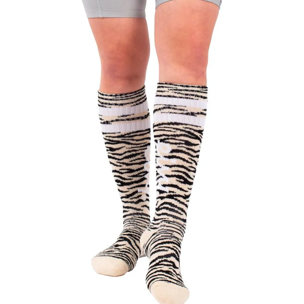 Chaussettes Eivy Cheerleader Wool Zebra