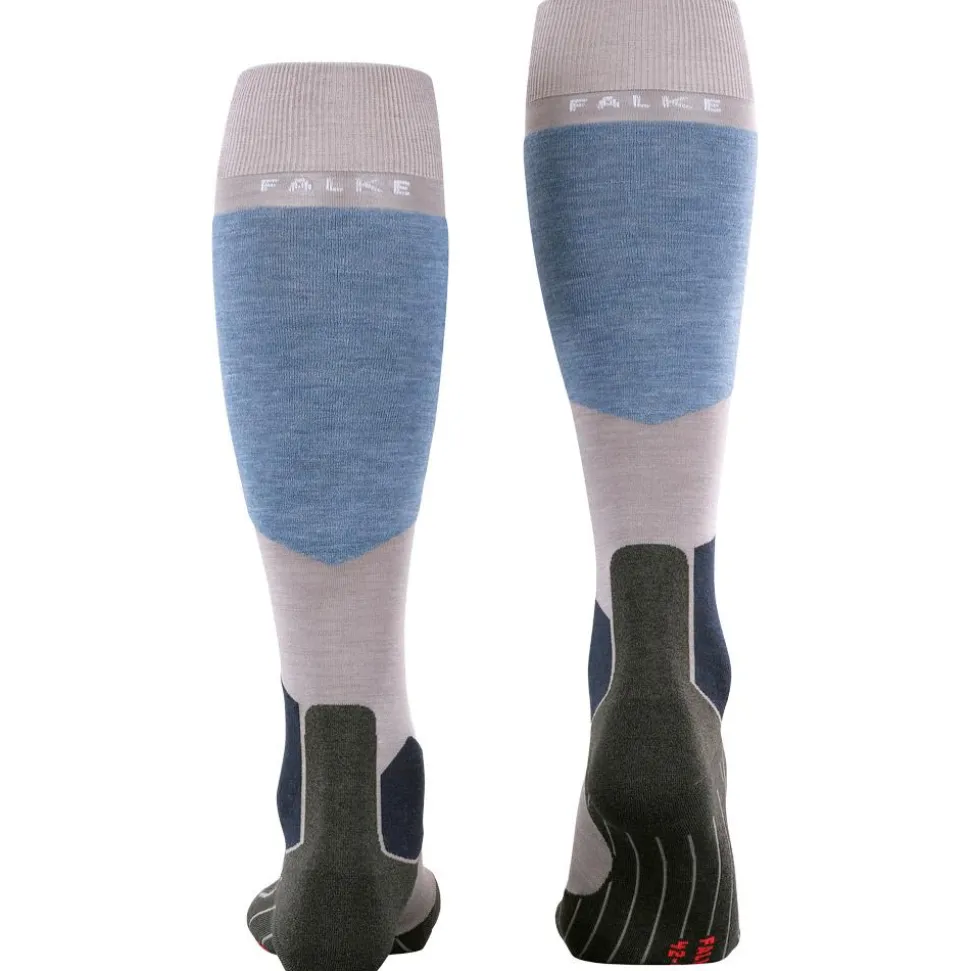 Chaussettes Falke Sk6 Pro Men Grey Melange