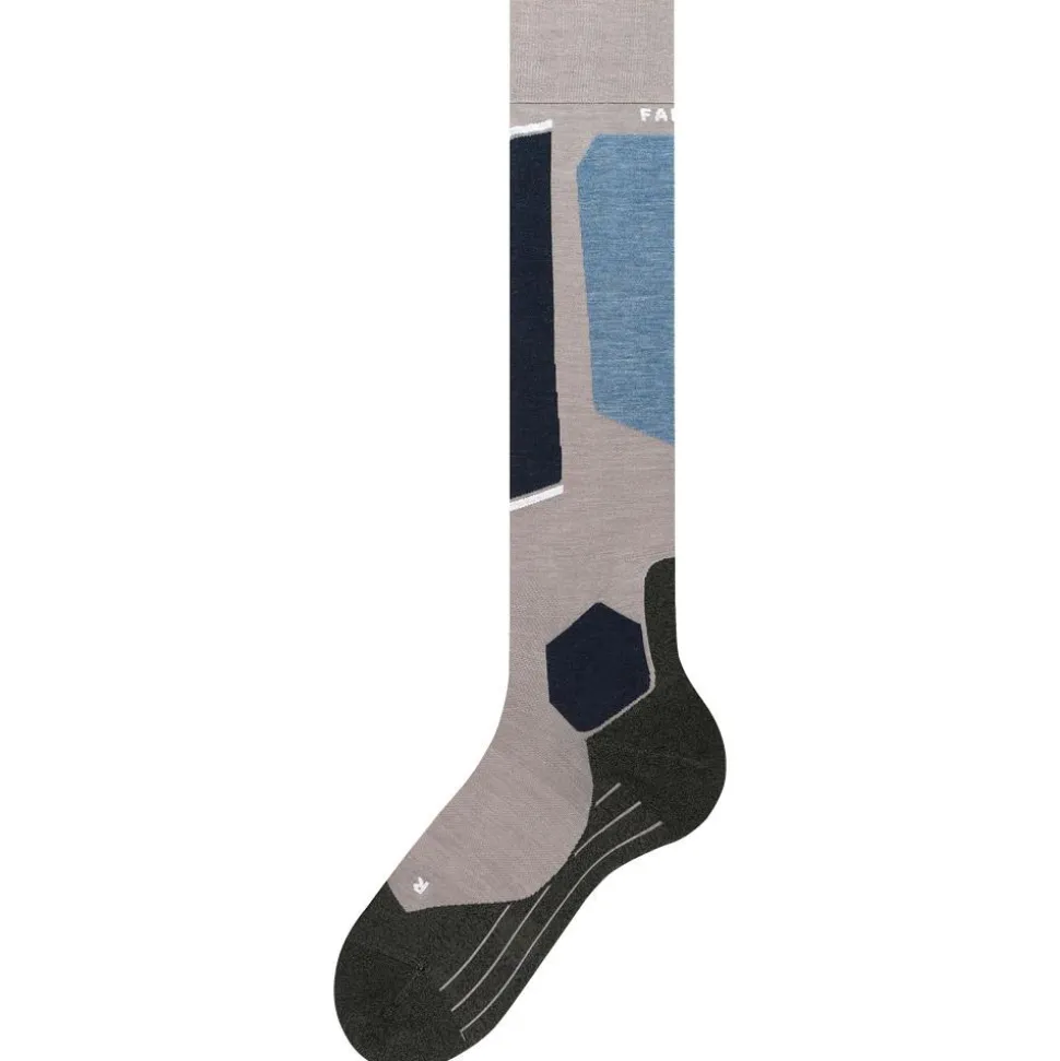 Chaussettes Falke Sk6 Pro Men Grey Melange