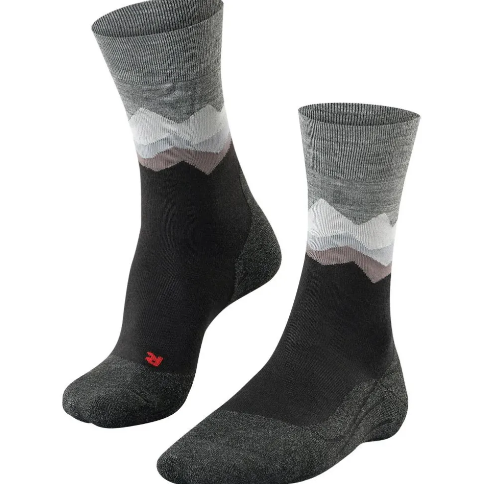 Chaussettes Falke Tk2 Crest Black