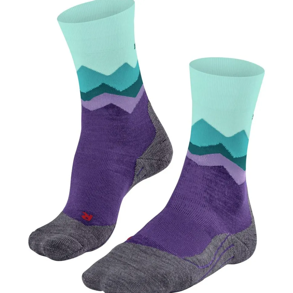 Chaussettes Falke Tk2 Explore Women Amethyst