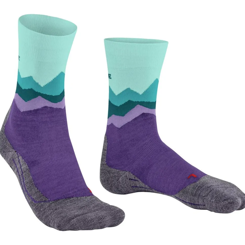 Chaussettes Falke Tk2 Explore Women Amethyst
