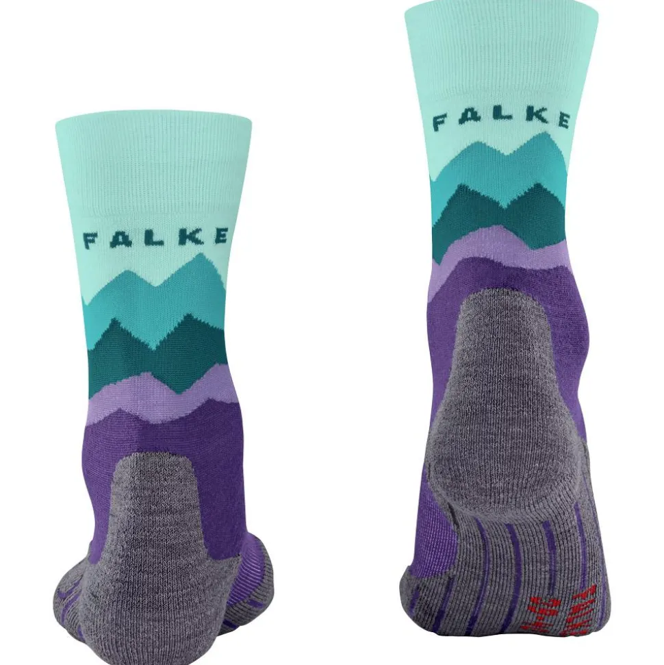 Chaussettes Falke Tk2 Explore Women Amethyst