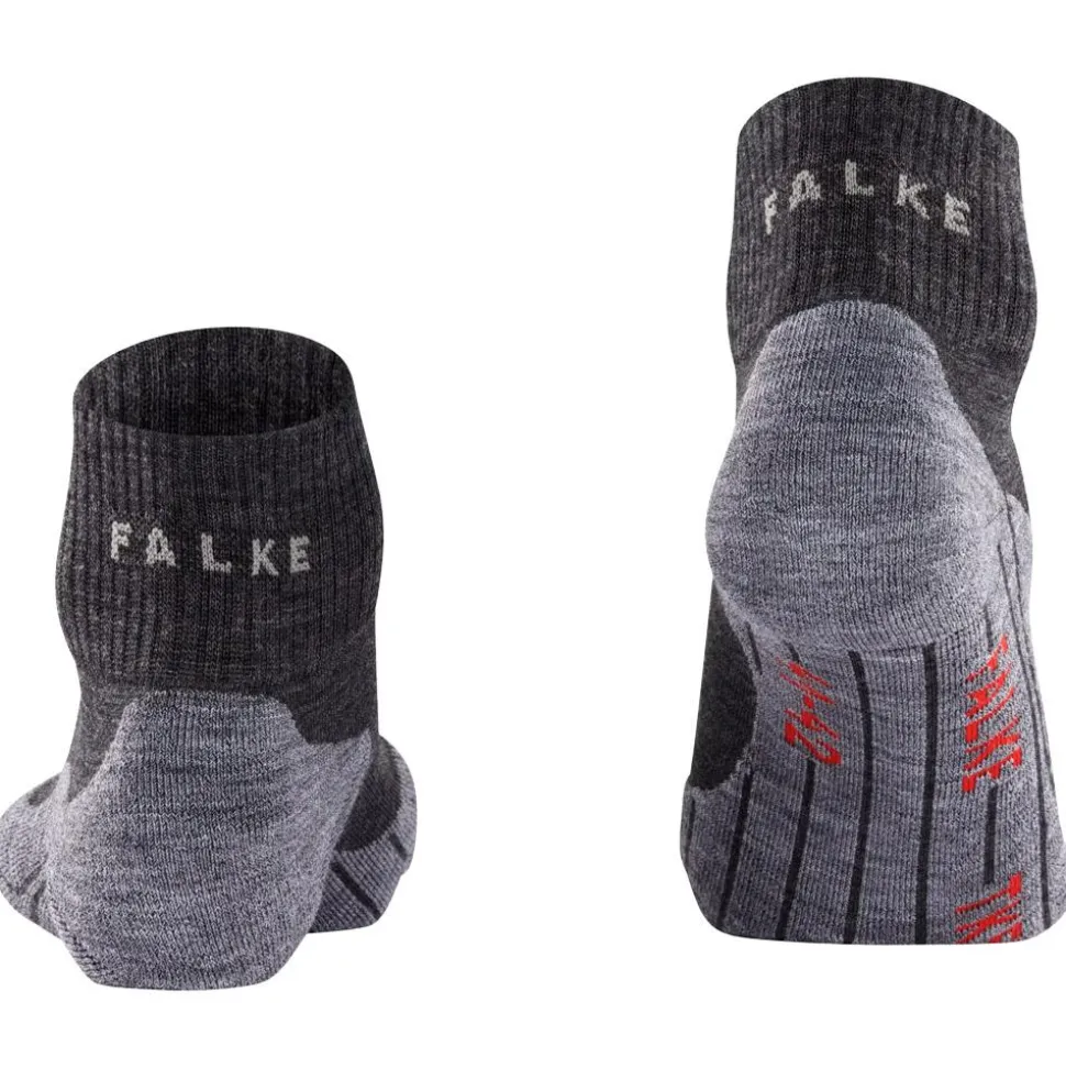 Chaussettes Falke Tk5 Short Women Asphalt Melange