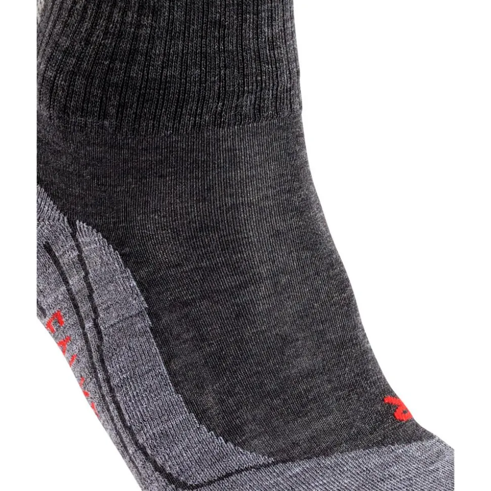 Chaussettes Falke Tk5 Short Women Asphalt Melange