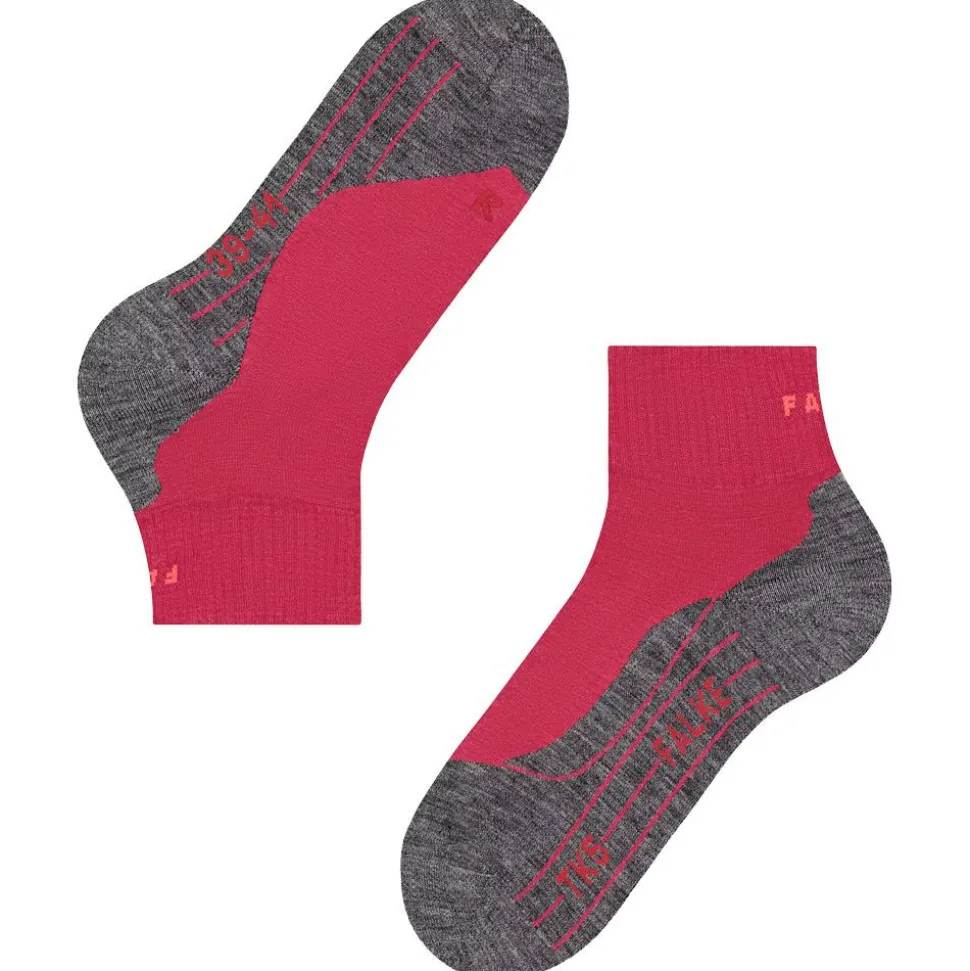 Chaussettes Falke Tk5 Short Women Rose