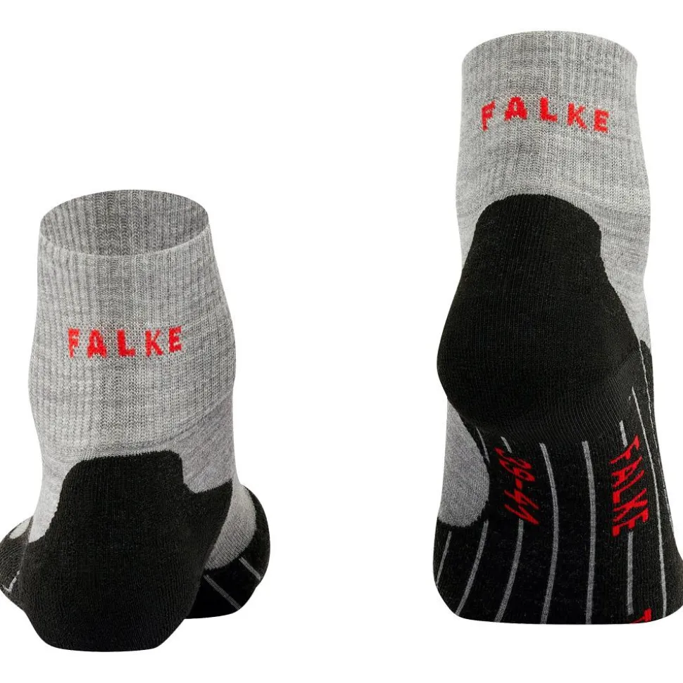 Chaussettes Falke Tk5 Short Light Grey