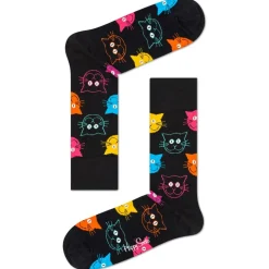 Chaussettes Happy Socks Cat Noir