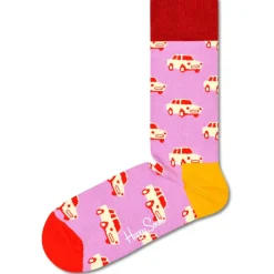 Chaussettes Happy Socks Car Lilas