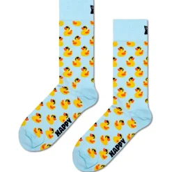 Chaussettes Happy Socks Crew Socks Rubber Duck Light Blue