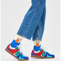 Chaussettes Happy Socks Milk Sock Sock Bleu