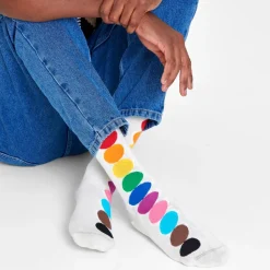 Chaussettes Happy Socks Pride Rainbow Blanc