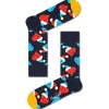 Chaussettes Happy Socks Santa Love Smiley Bleu Foncé