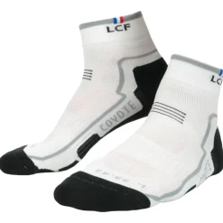 Chaussettes La Chaussette de France Coyote Mid Blanc