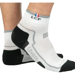 Chaussettes La Chaussette de France Coyote Mid Blanc