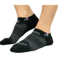 Chaussettes La Chaussette de France Boogaloo Blanc Noir