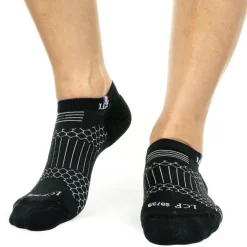 Chaussettes La Chaussette de France Boogaloo Blanc Noir