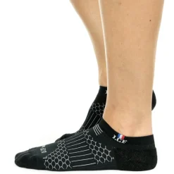 Chaussettes La Chaussette de France Boogaloo Blanc Noir