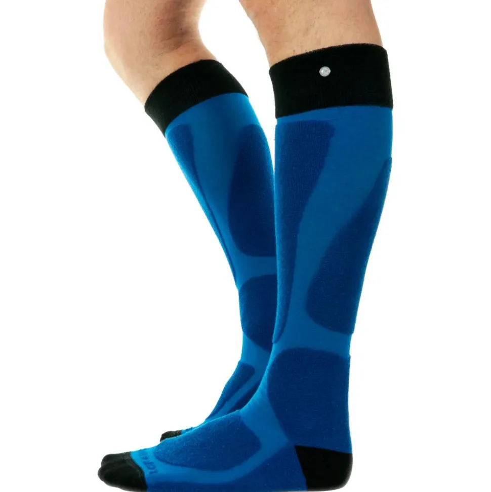 Chaussettes La Chaussette de France Colorado Bleu