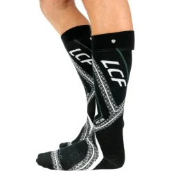 Chaussettes La Chaussette de France Recon Blanc Noir