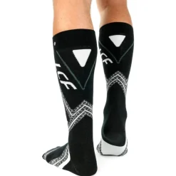 Chaussettes La Chaussette de France Recon Blanc Noir