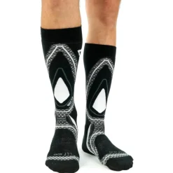 Chaussettes La Chaussette de France Recon Blanc Noir