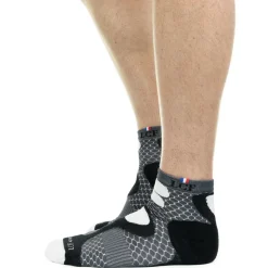 Chaussettes La Chaussette de France Nepal Gris Blanc