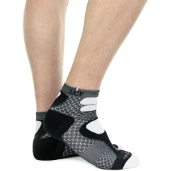 Chaussettes La Chaussette de France Nepal Gris Blanc